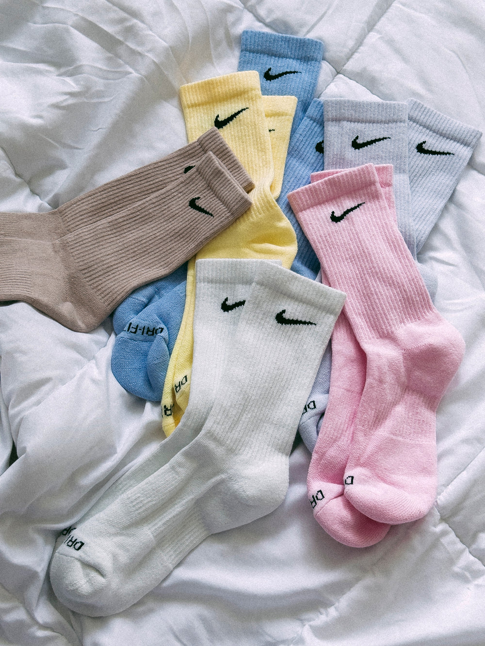 NIKE EVERYDAY PLUS CUSHIONED DRI-FIT SOCKS 6 PACK - CLEARANCE