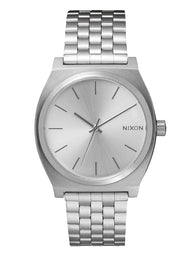 NIXON TIME TELLER - ALL SILVER WATCH