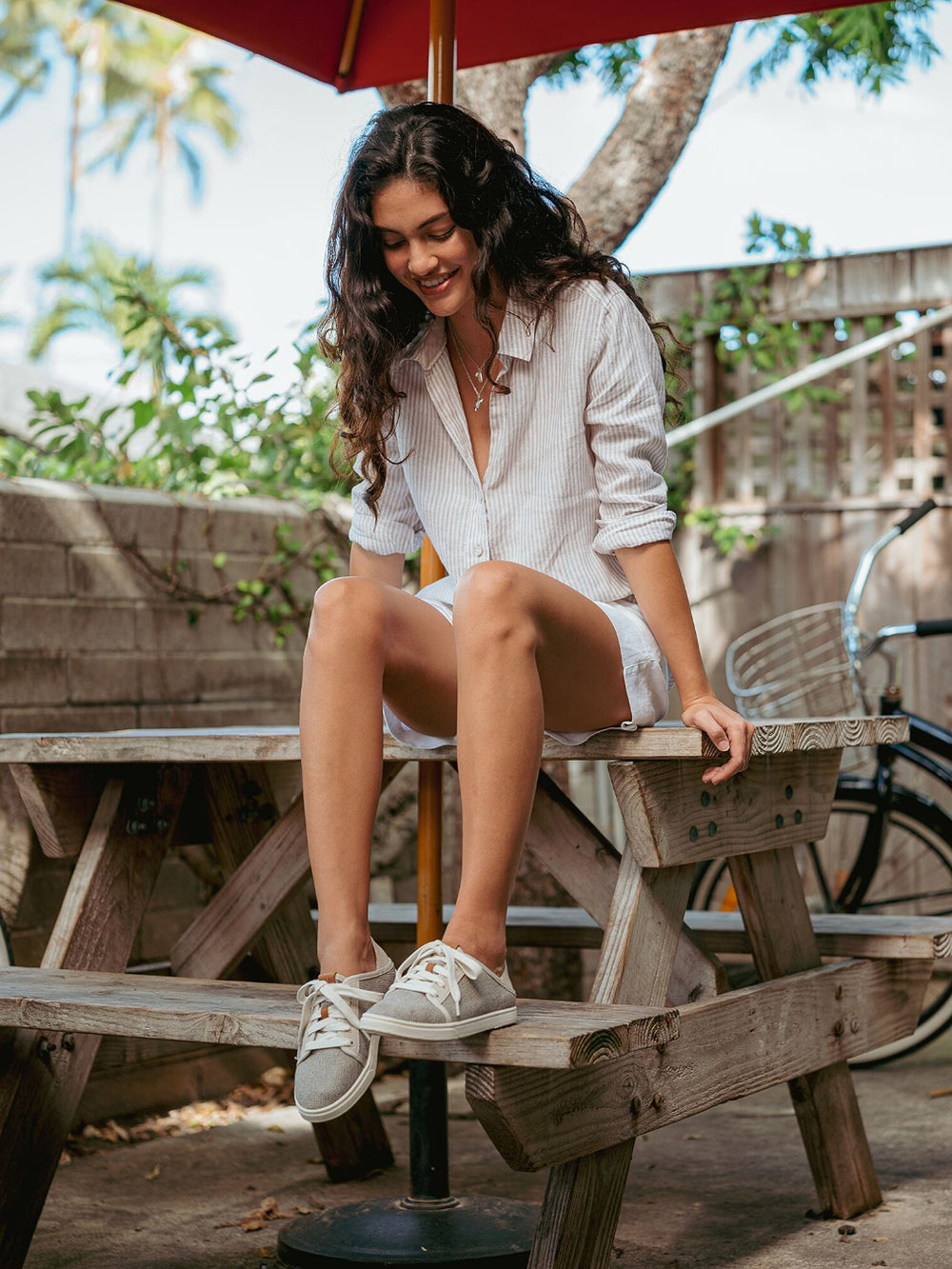 WOMENS OLUKAI PEHUEA LI SNEAKER - CLEARANCE