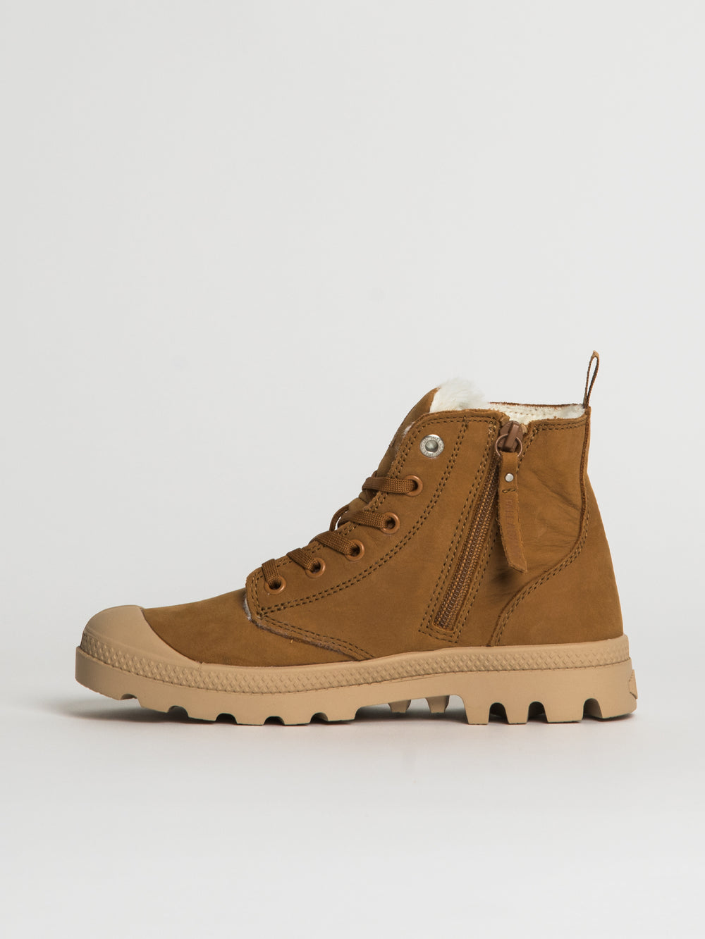WOMENS PALLADIUM PAMPA WOOL-LINED HI ZIP - CLEARANCE