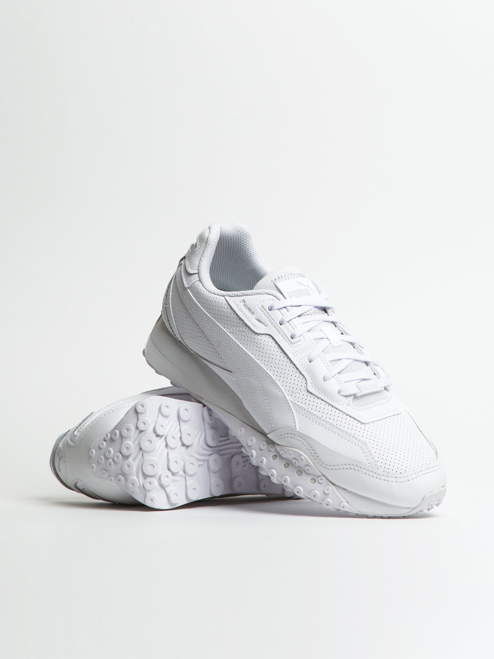 MENS PUMA BLACKTOP RIDER LEATHER SNEAKER - CLEARANCE