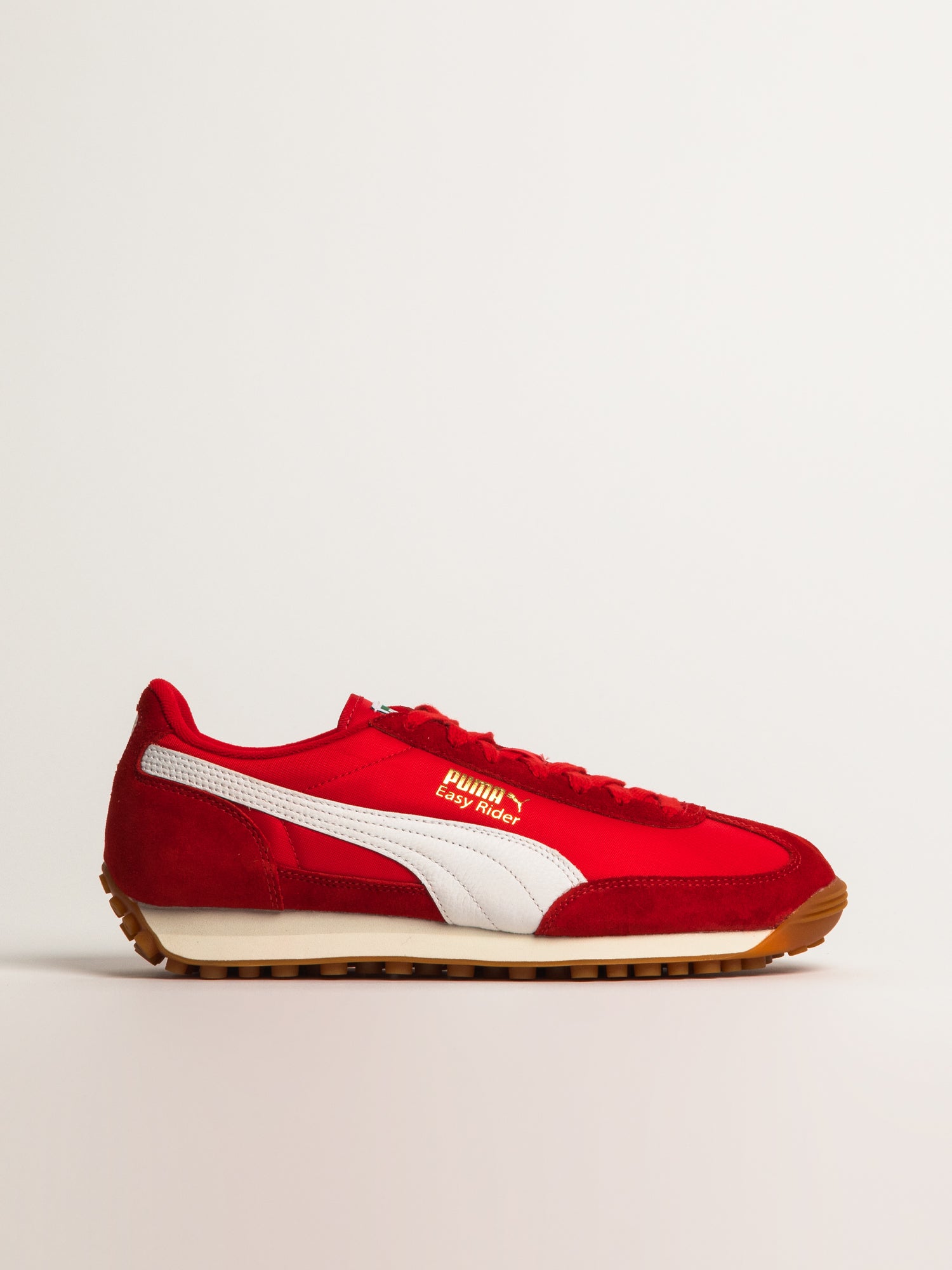 MENS PUMA EASY RIDER VINTAGE SNEAKER - RED/WHITE | Blackwell Supply Co.
