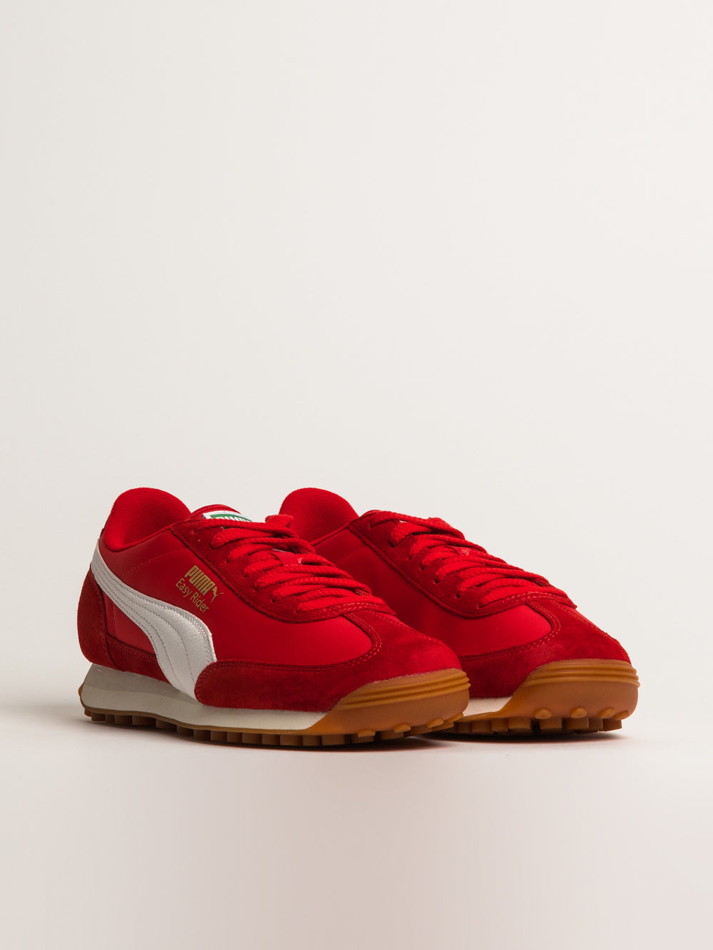 MENS PUMA EASY RIDER VINTAGE SNEAKER - RED/WHITE