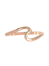 PURA VIDA WAVE RING - ROSE GOLD - CLEARANCE
