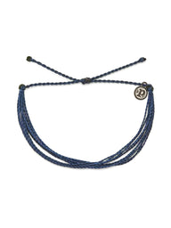 PURA VIDA BRIGHT SOLID BRACELET INDIGO