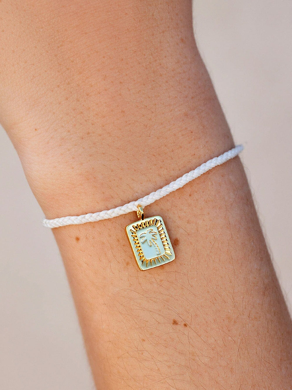 PURA VIDA PALM BURST CHARM BRACELET - CLEARANCE