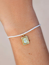 PURA VIDA PALM BURST CHARM BRACELET - CLEARANCE