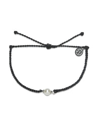 PURA VIDA SIMPLE PEARL BEAD CHARM BRCLT - CLEARANCE
