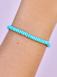 PURA VIDA SEASCAPE VINLY STRTCH BRACELET