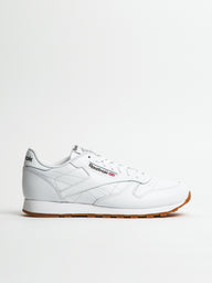 MENS REEBOK CLASSIC LEATHER SNEAKERS - CLEARANCE
