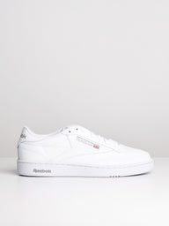MENS REEBOK CLUB C 85 WHITE/SHEER GREY SNEAKER - CLEARANCE