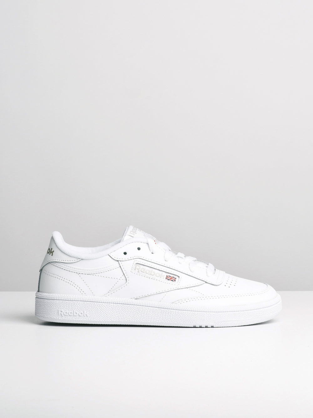 WOMENS REEBOK CLUB C 85 WHITE/GREY SNEAKER - CLEARANCE