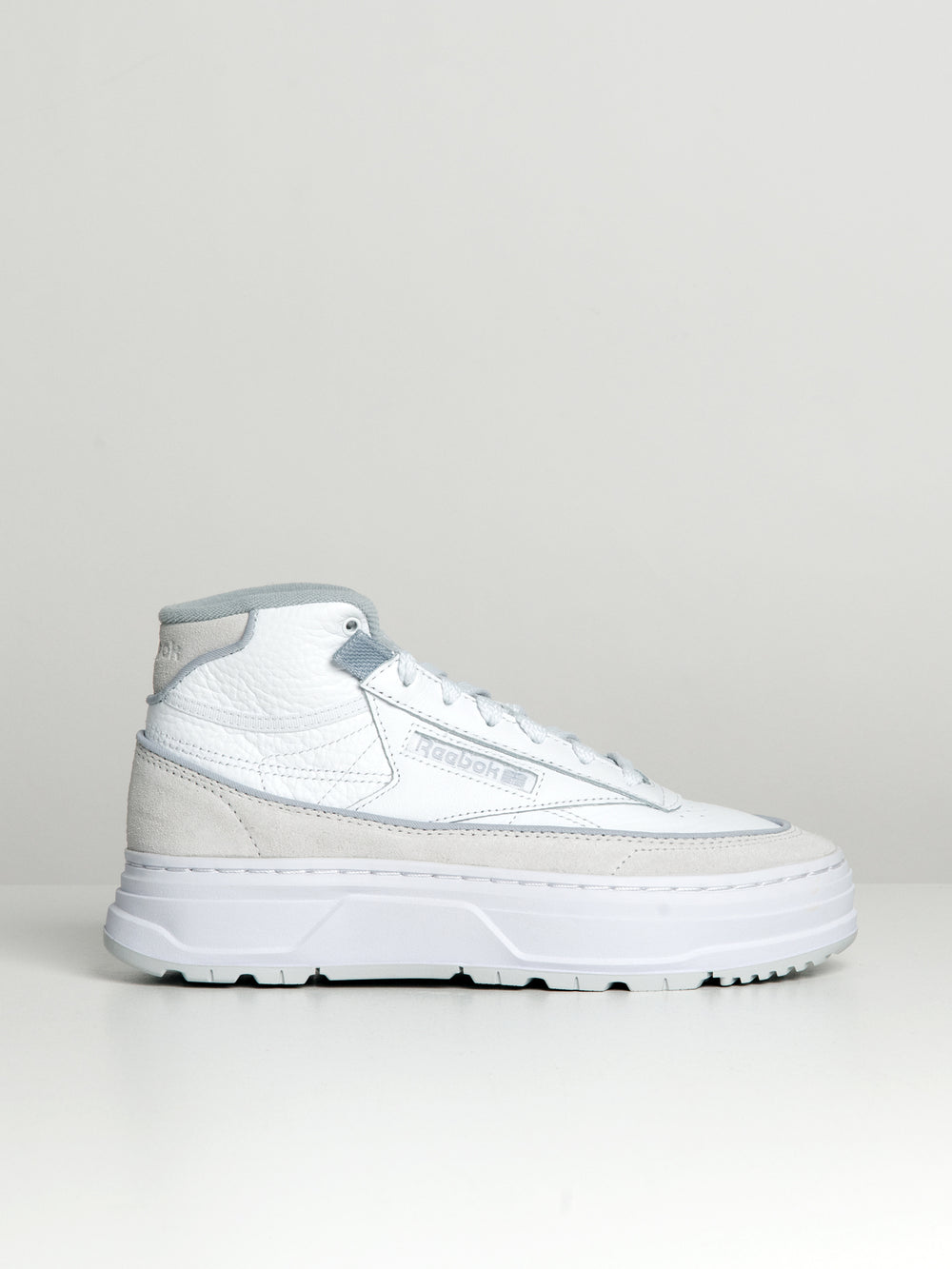 WOMENS REEBOK CLUB C GEO MID SNEAKER - CLEARANCE