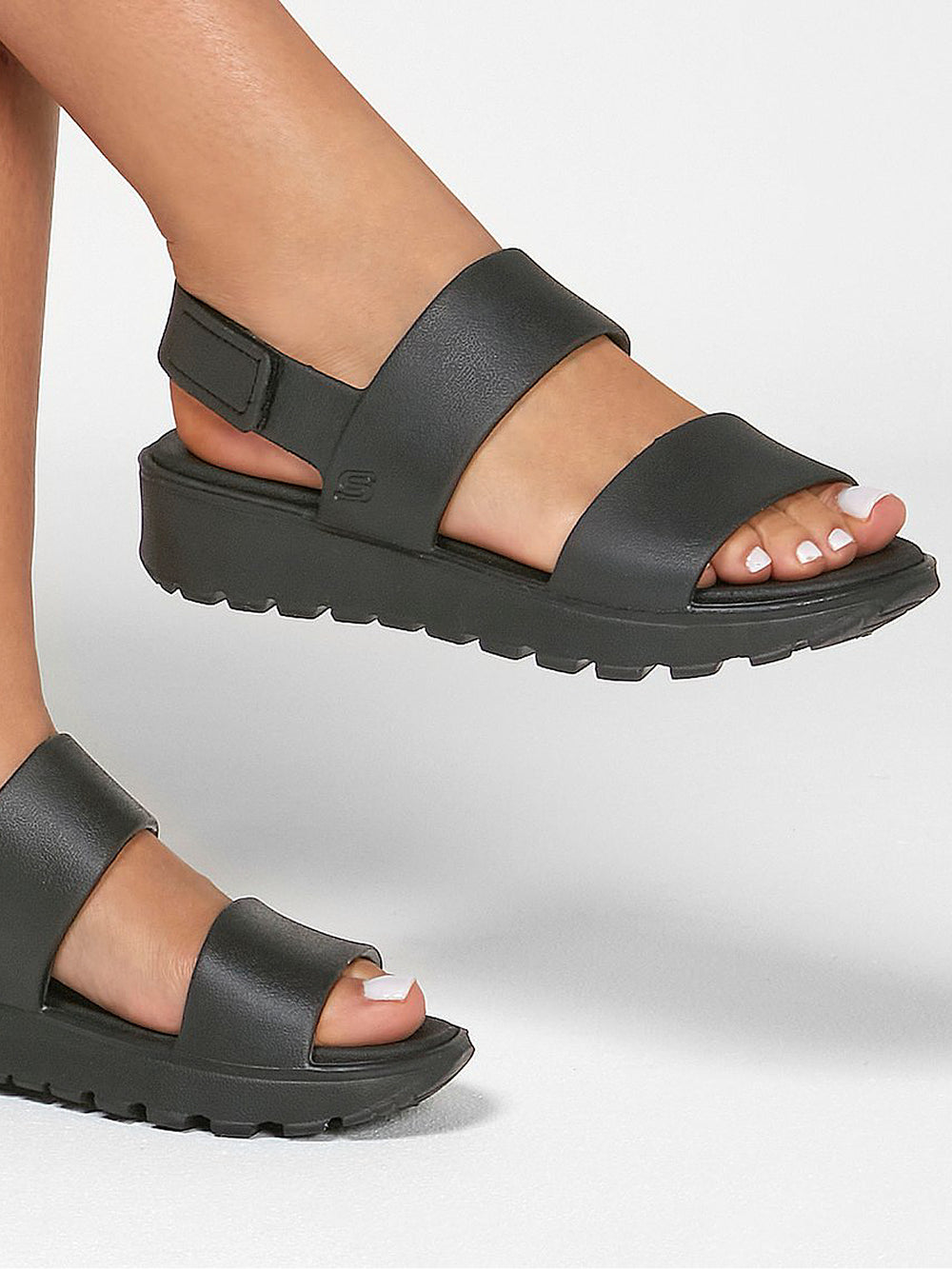 WOMENS SKECHERS FOAMIES BREEZY FEELS SANDALS - CLEARANCE