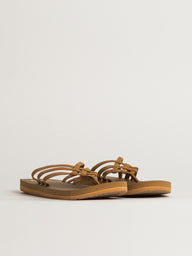 WOMENS SANUK YOGA SANDY II SANDALS - TOBACCO BROWN