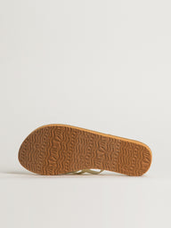 WOMENS SANUK YOGA SANDY II SANDALS - TAN/WHITE