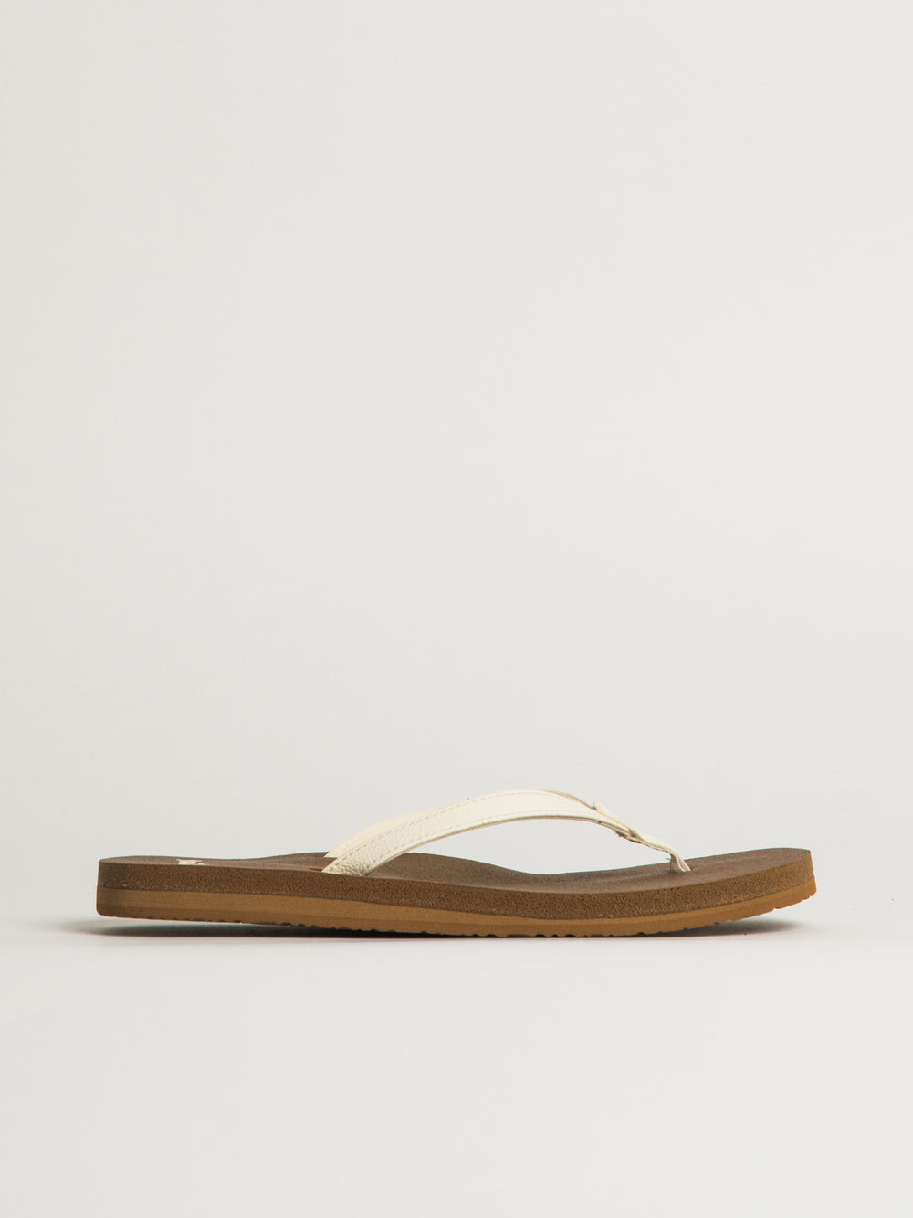 WOMENS SANUK YOGA JOY II SANDALS - WHITE