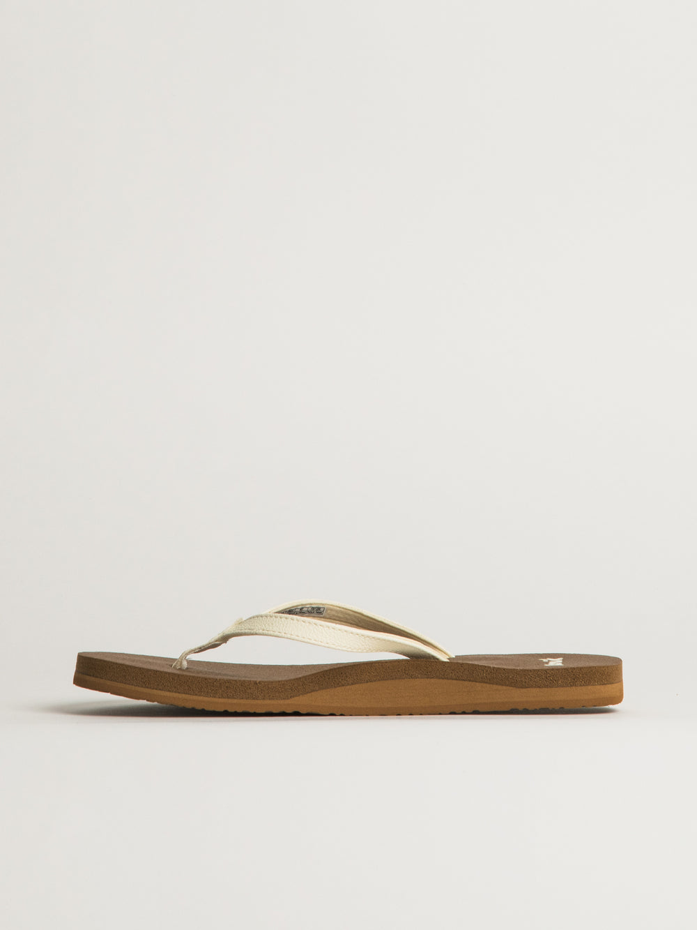 WOMENS SANUK YOGA JOY II SANDALS - WHITE