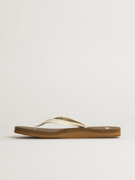 WOMENS SANUK YOGA JOY II SANDALS - WHITE