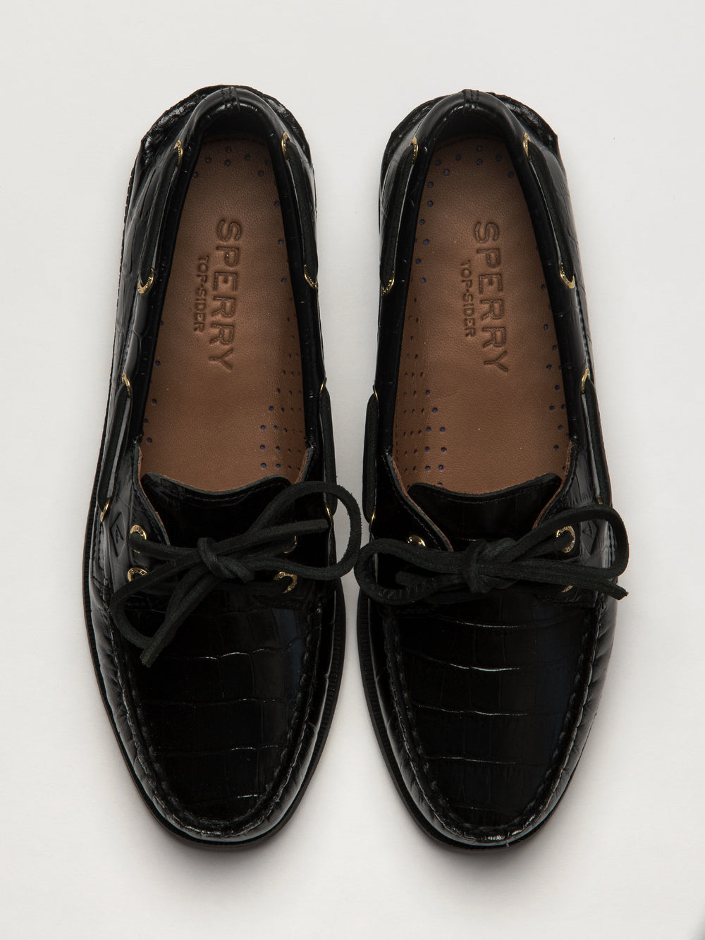 WOMENS SPERRY AO 2EYE - BLACK