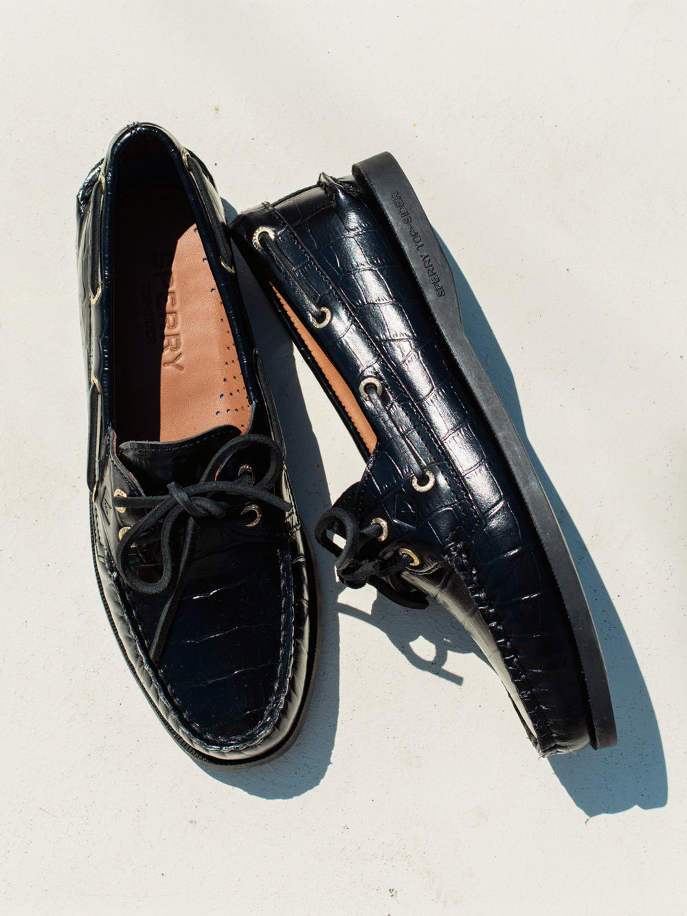 WOMENS SPERRY AO 2EYE - BLACK