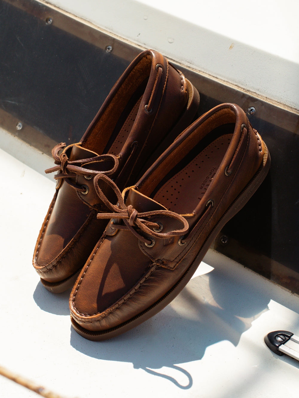 WOMENS SPERRY AO 2EYE - BROWN