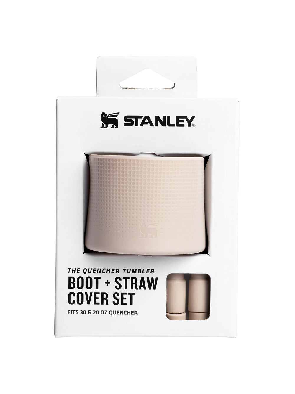 STANLEY QUENCHER 30OZ BOOT AND STRAW COVER - CREAM