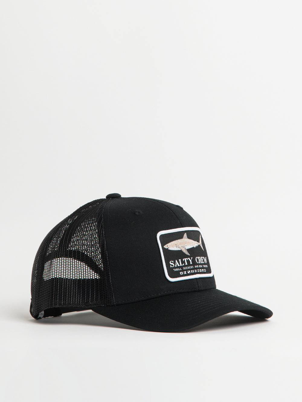 SALTY CREW WHITE SHARK RETRO TRUCKER HAT - CLEARANCE