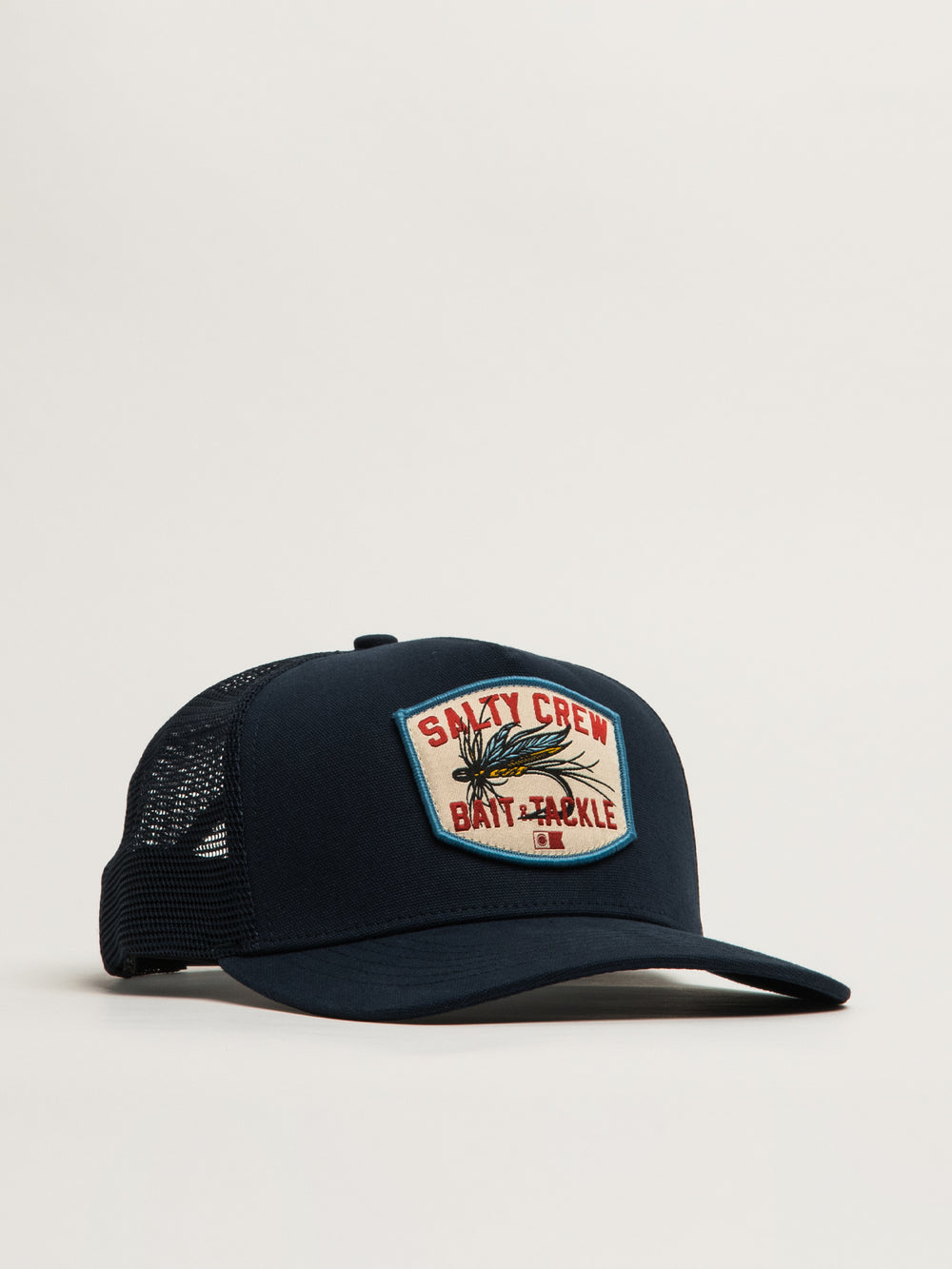 SALTY CREW FISHING CO TRUCKER HAT - NAVY