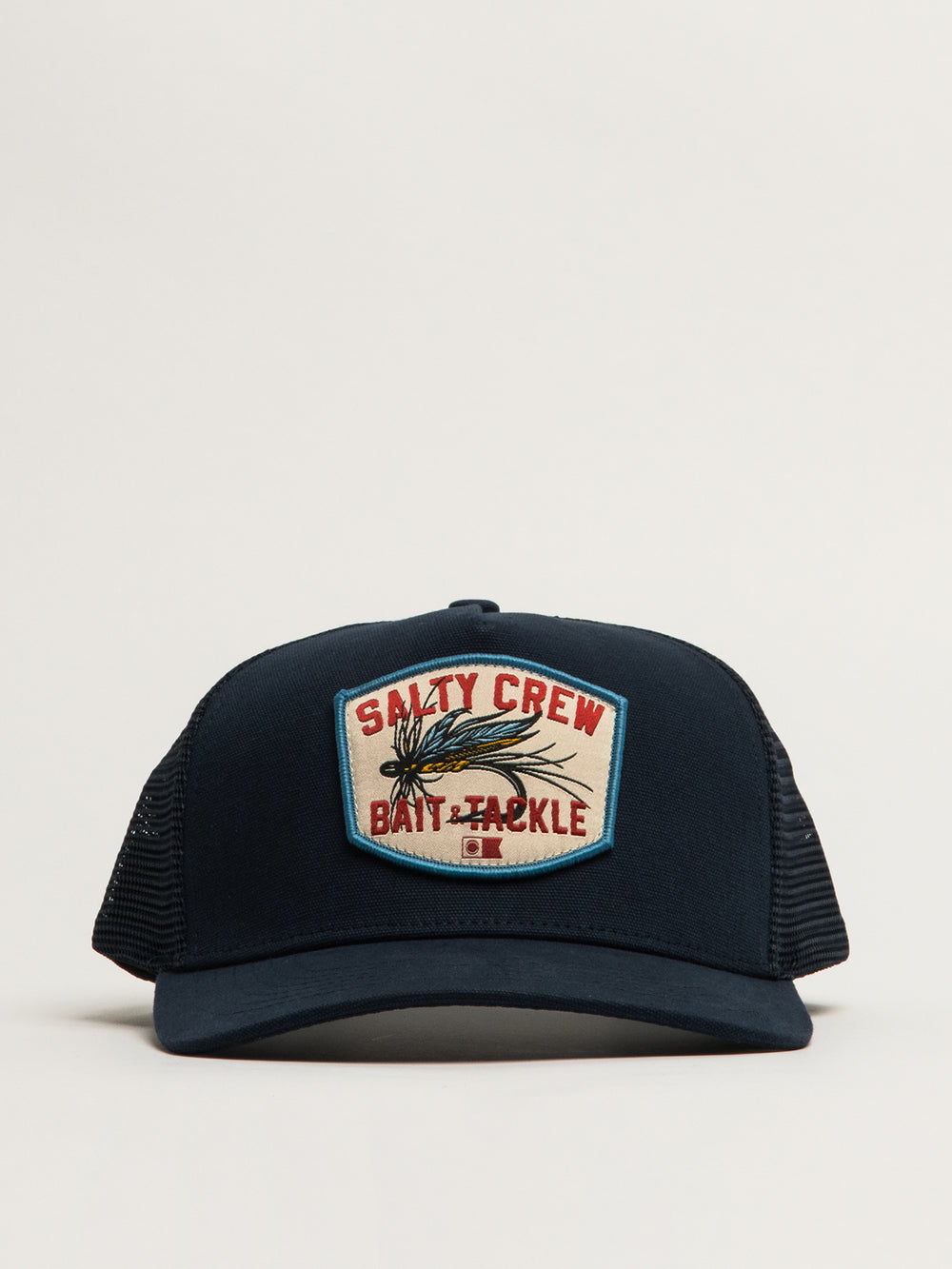 SALTY CREW FISHING CO TRUCKER HAT - NAVY