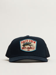 SALTY CREW FISHING CO TRUCKER HAT - NAVY