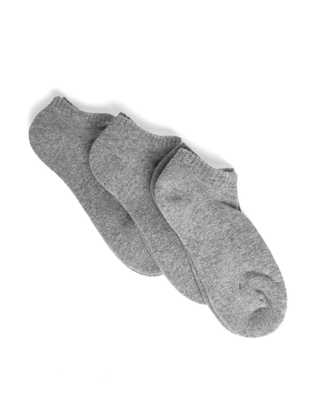 ANKLE SOCK 3 PACK SOCKS - GREY