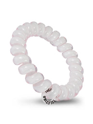 TELETIES HAIR TIE LARGE - ROSE WATER PINK