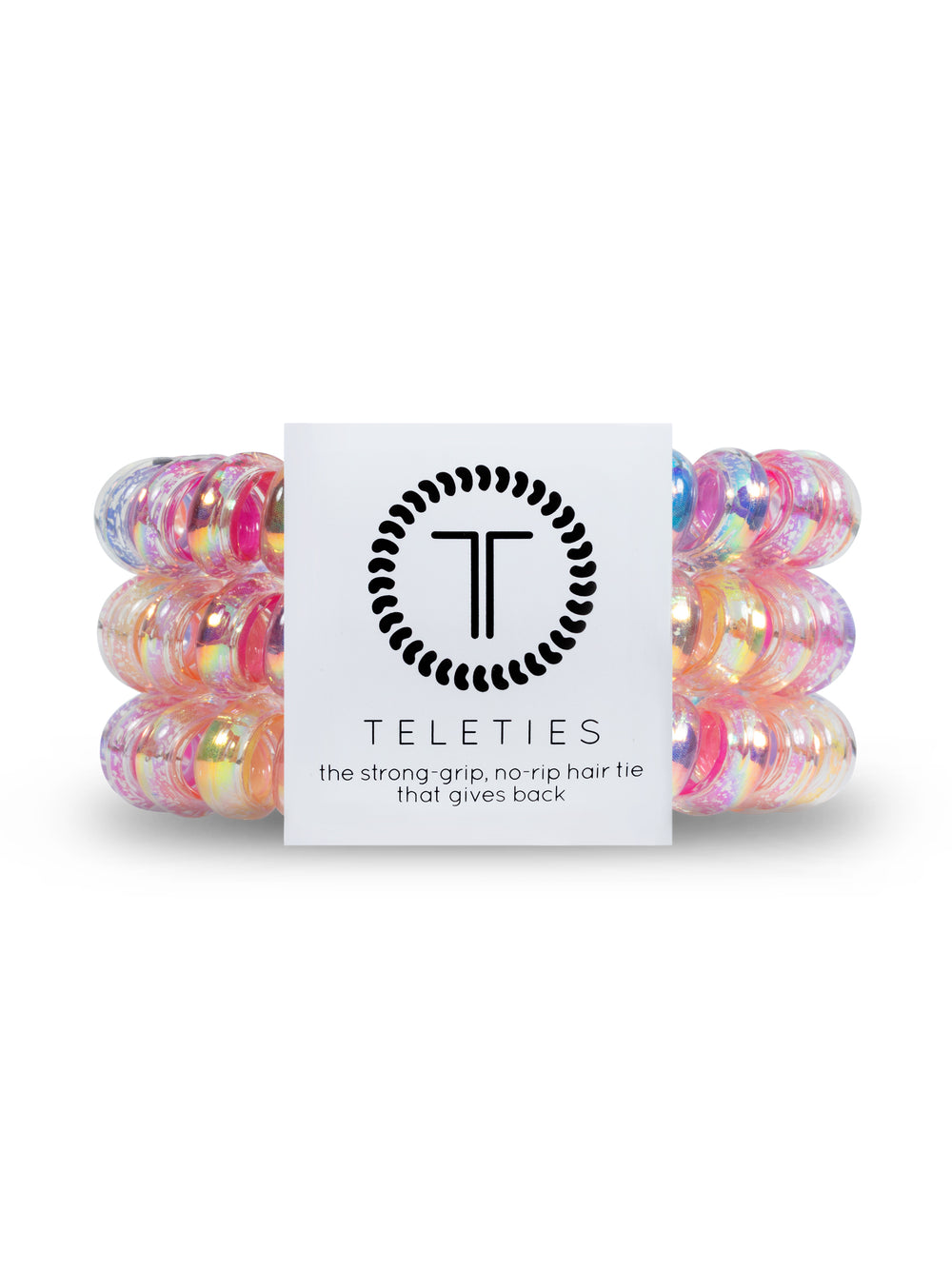 TELETIES HAIR TIE LARGE - EAT GLITTER - CLEARANCE