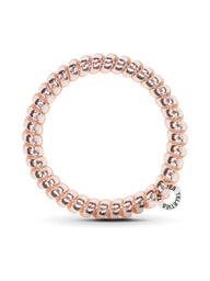 TELETIES HAIR TIE SMALL - METALLIC PINK