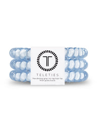 TELETIES HAIR TIE SMALL - WASHED DENIM