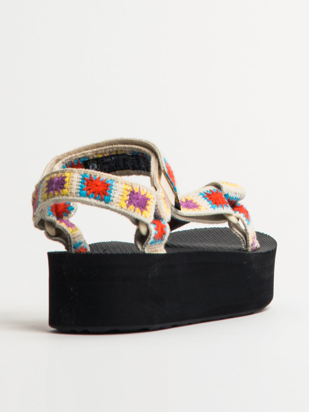 WOMENS TEVA FLATFORM UNIVERSAL CROCHET SANDALS - CLEARANCE