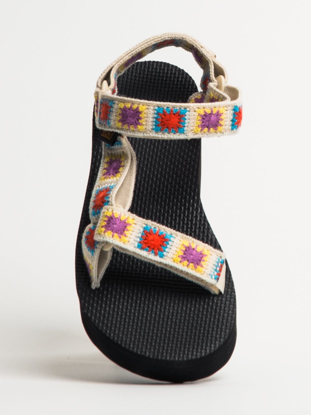 WOMENS TEVA FLATFORM UNIVERSAL CROCHET SANDALS - CLEARANCE