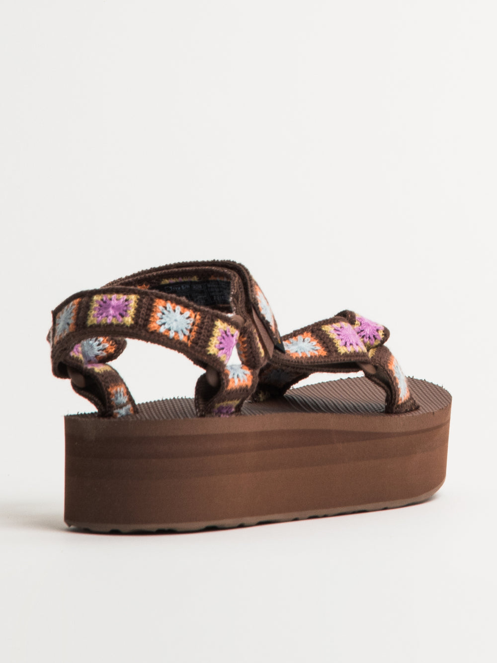 WOMENS TEVA FLATFORM UNIVERSAL CROCHET SANDALS - CLEARANCE