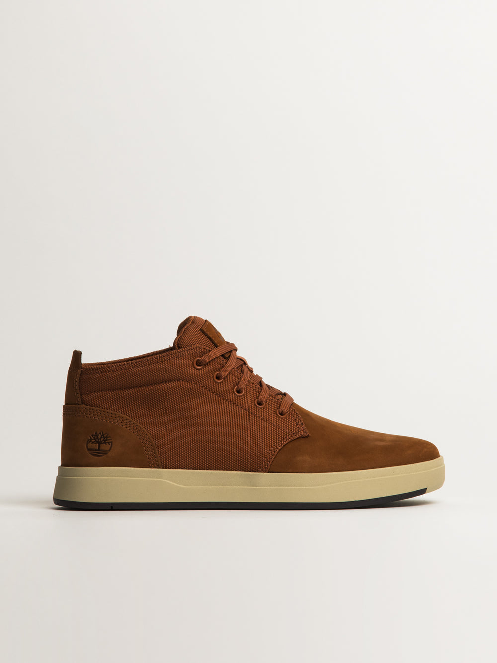 MENS TIMBERLAND DAVIS SQUARE FAB LEATHER BOOT - CLEARANCE