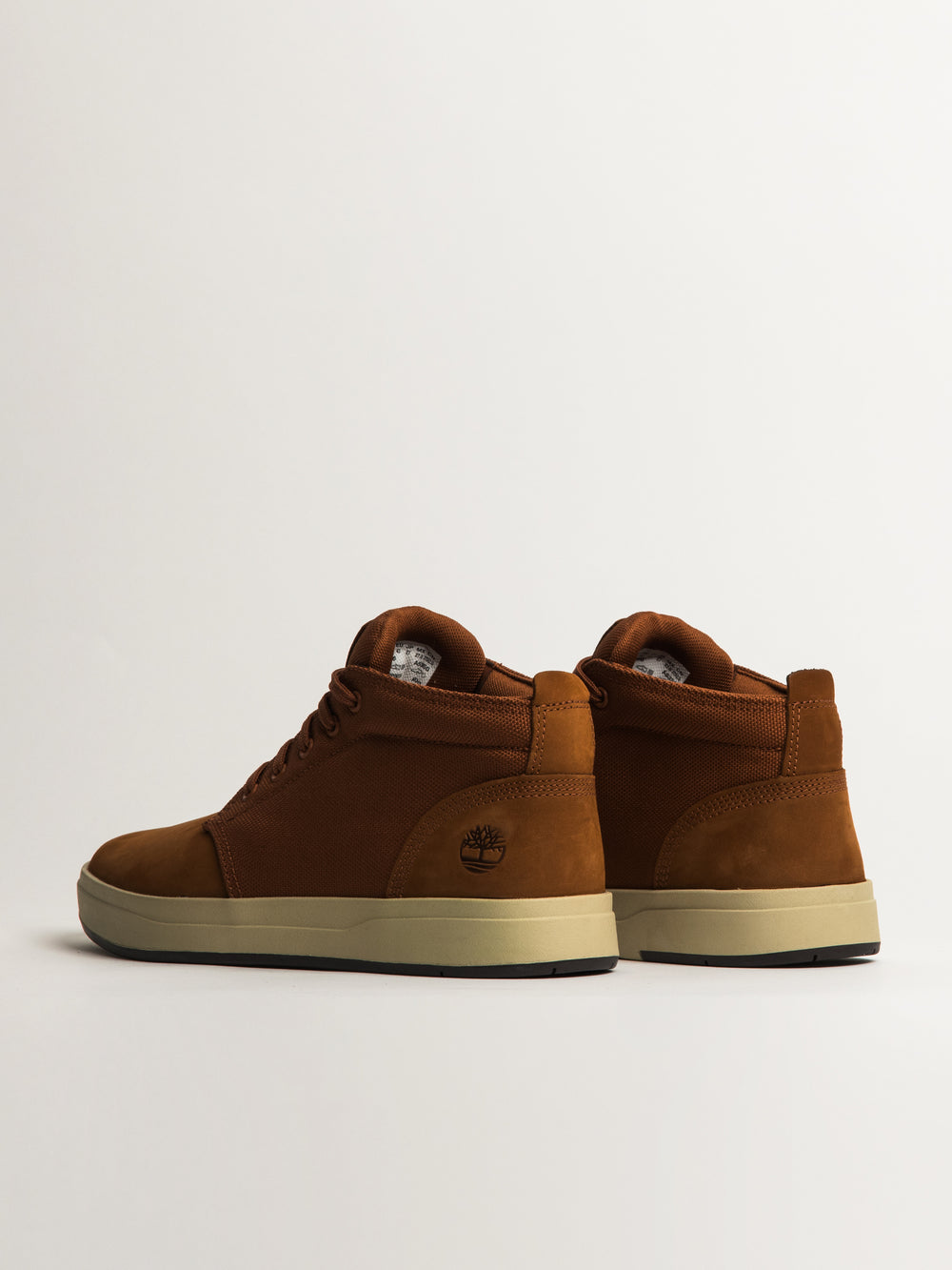 MENS TIMBERLAND DAVIS SQUARE FAB LEATHER BOOT - CLEARANCE