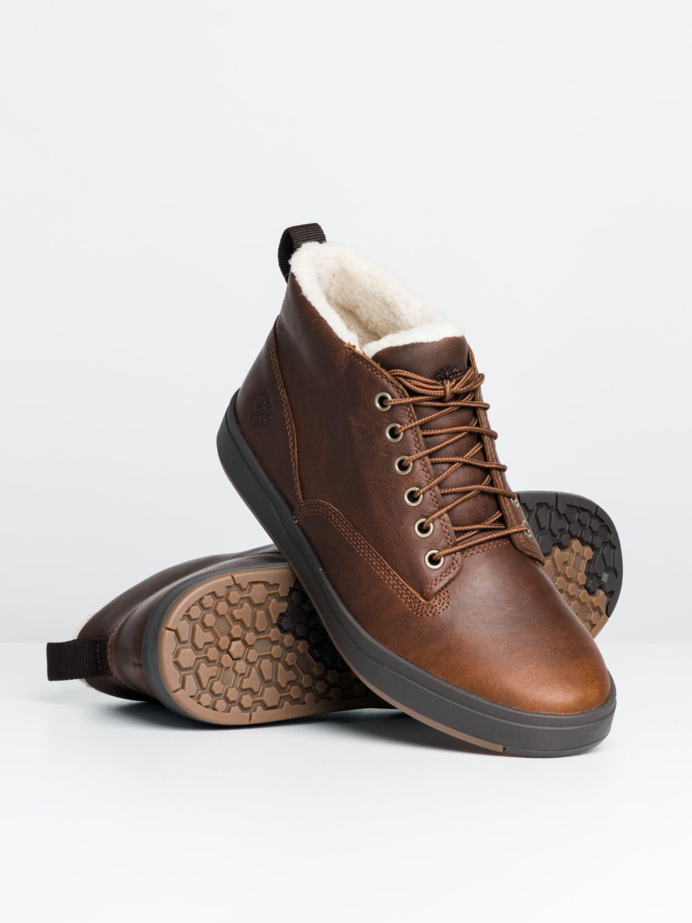 MENS TIMBERLAND DAVIS SQUARE LINED CHUKKA BOOT - CLEARANCE