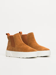 WOMENS TIMBERLAND LAUREL COURT MID PULL ON SNEAKER - CLEARANCE