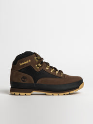 MENS TIMBERLAND EURO HIKER MID HIKING BOOTS - CLEARANCE
