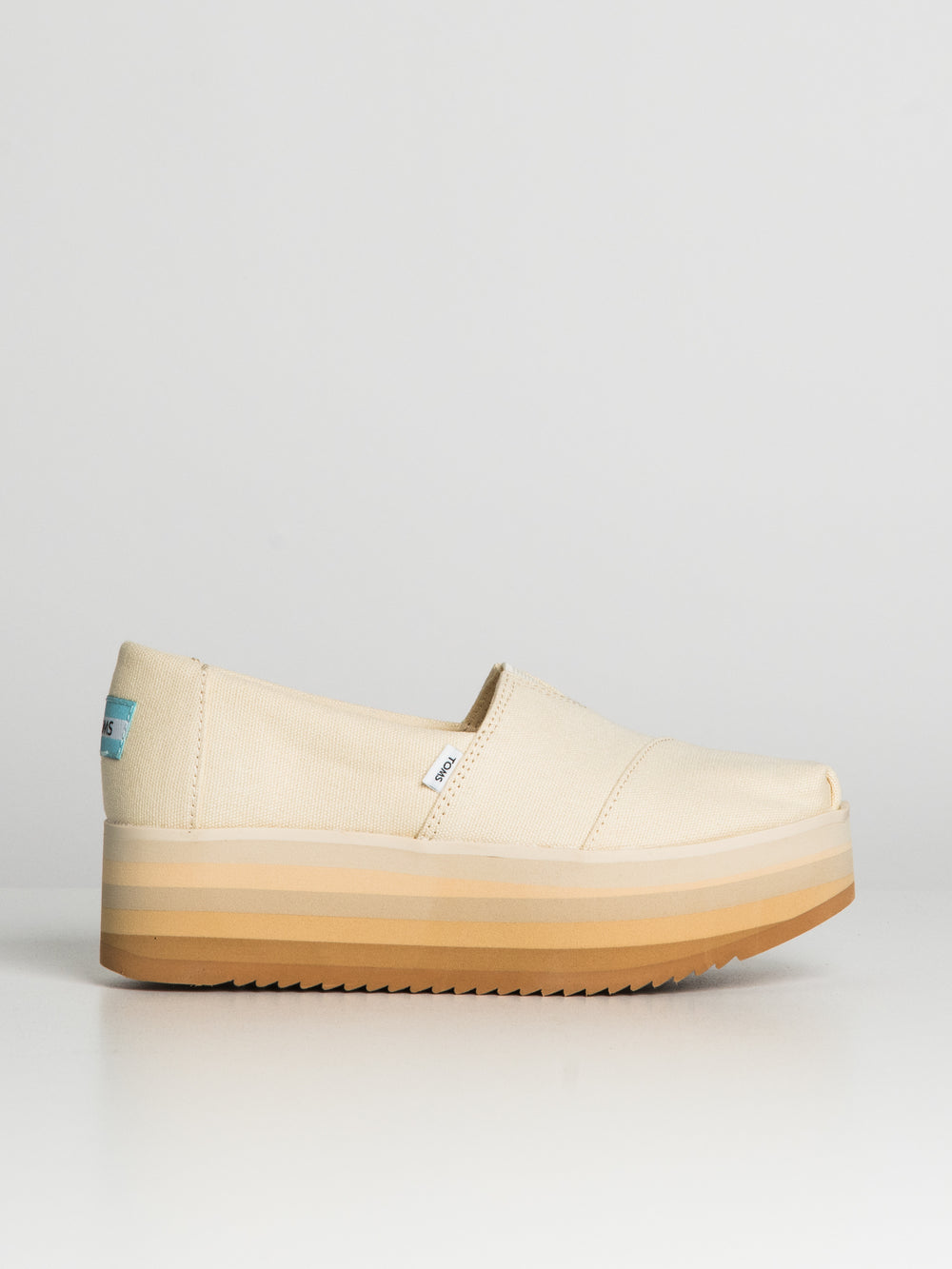 WOMENS TOMS ALPARGATA PLATFORM - CLEARANCE