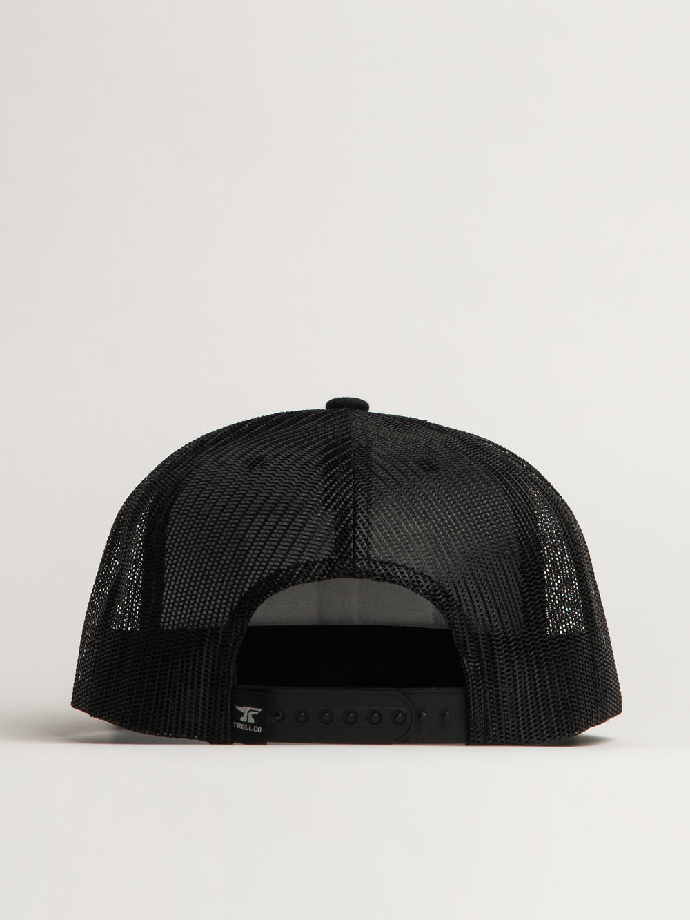 TROLL CO. HAGGLER BOX PATCH FLAT BRIM TRUCKER