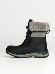 WOMENS UGG ADIRONDACK III BOOT - BLACK - CLEARANCE