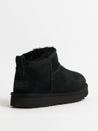 WOMENS UGG CLASSIC ULTRA MINI BOOT - BLACK