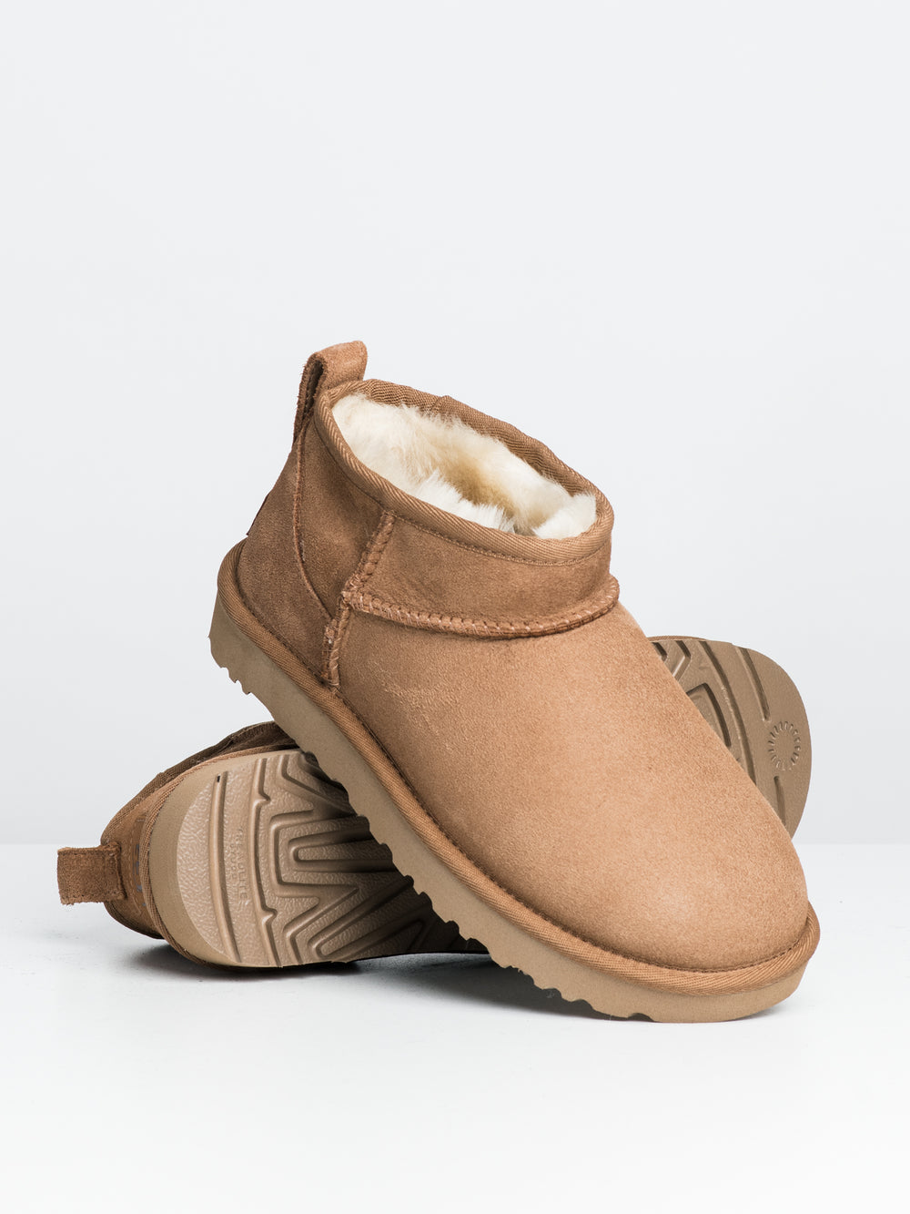 WOMENS UGG CLASSIC ULTRA MINI BOOT - CHESTNUT