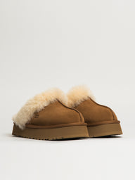 WOMENS UGG DISQUETTE SLIPPER - CHESTNUT
